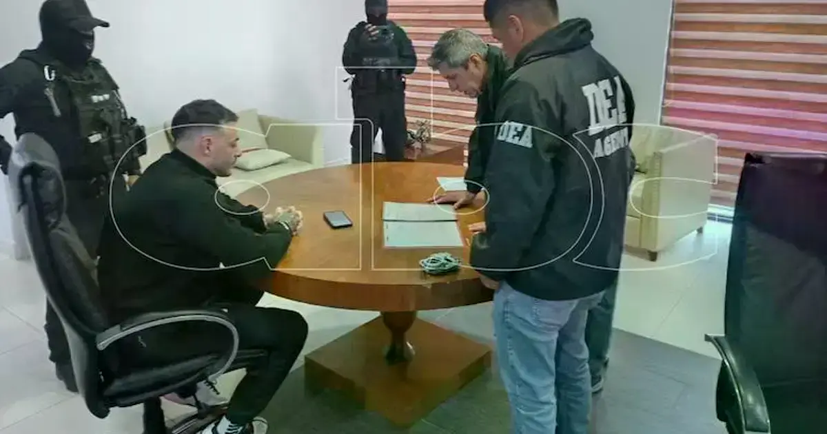 Sebastián Marset fue capturado en Santa Cruz