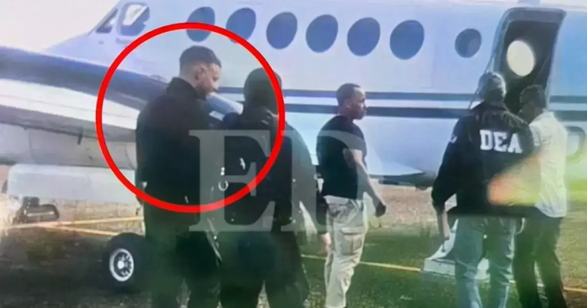 Agentes de la DEA trasladan a Marset a Estados Unidos