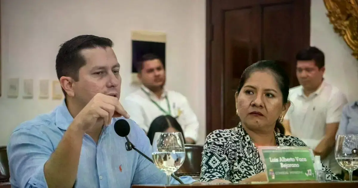 Alberto Vaca, concejal de la bancada Demócratas del Concejo Municipal de Santa Cruz