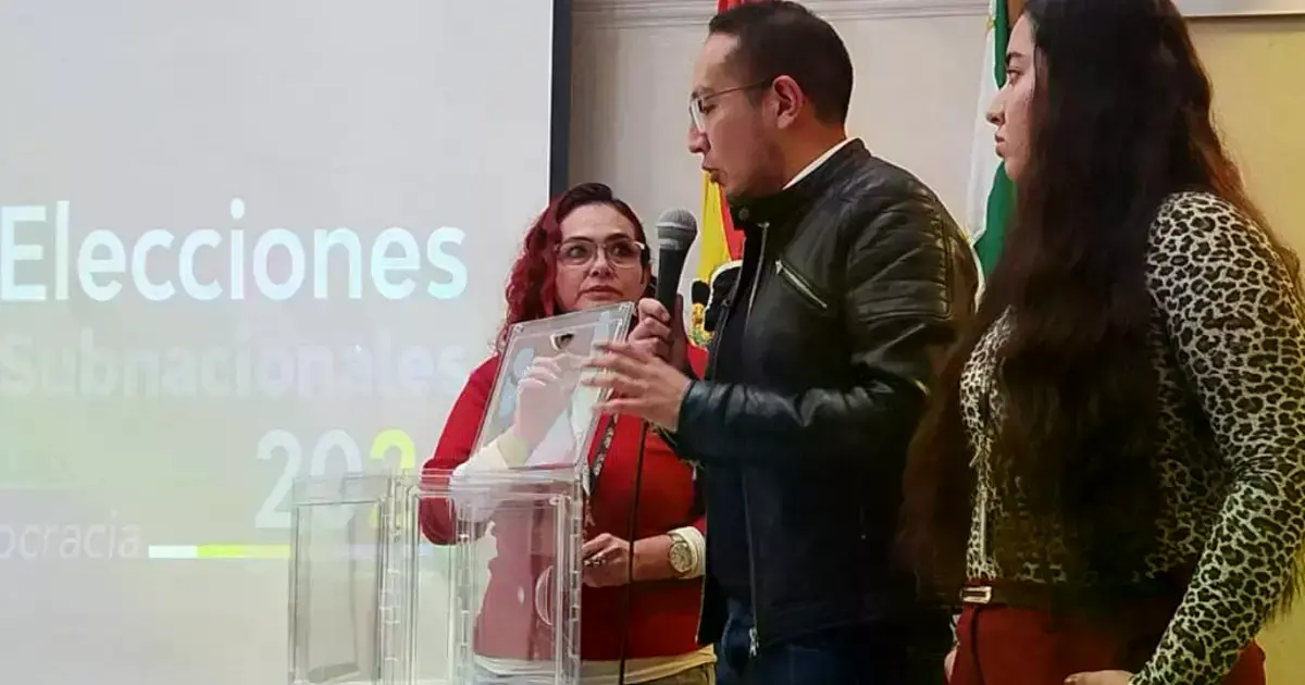 El sorteo del debate se desarrolló en La Paz