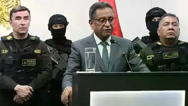 El ministro de Gobierno, Marco Antonio Oviedo.