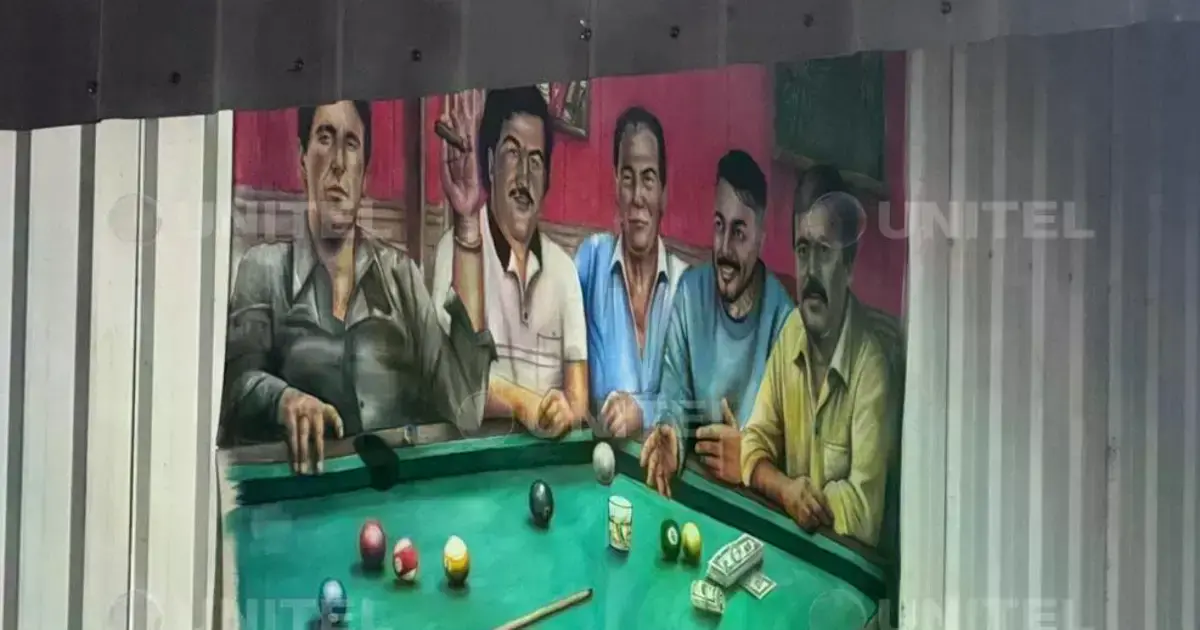 El cuadro fue encontrado en un galpón en Urubó.