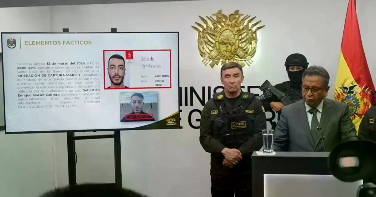 Ministro Oviedo en conferencia de prensa