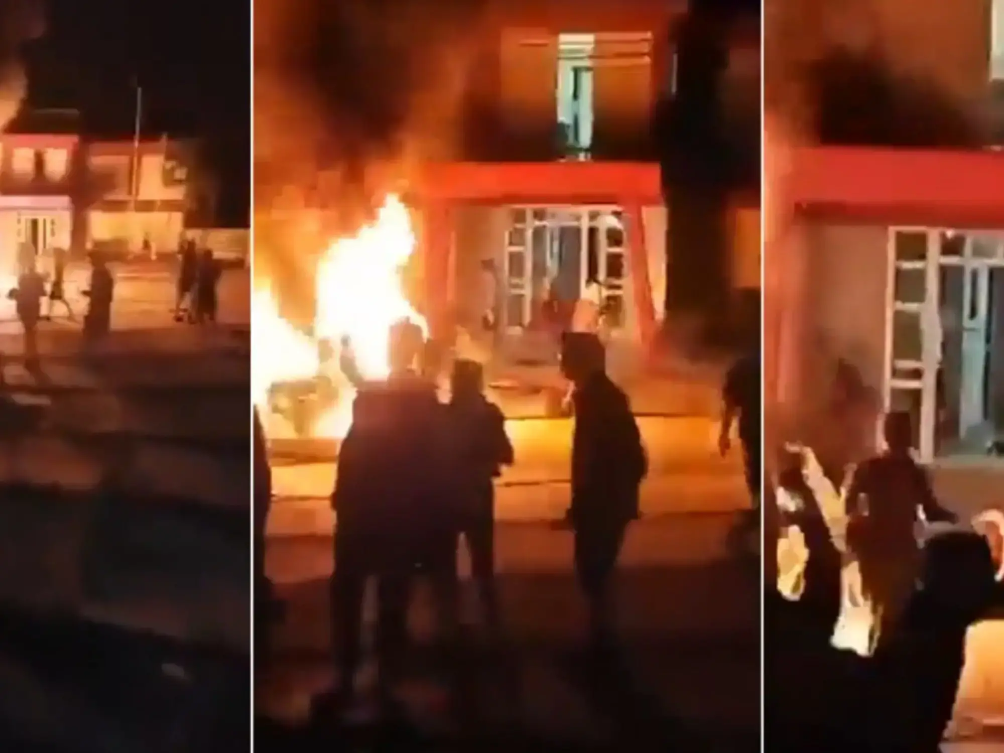 Imagen de la protesta en Cuba.