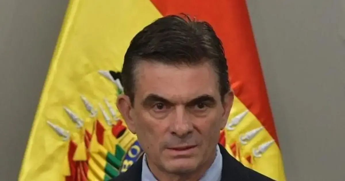 Rodrigo Paz en la conferencia de prensa del viernes.