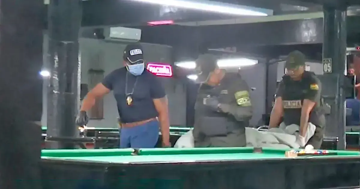 Personal policial hizo el levantamiento de los restos mortales