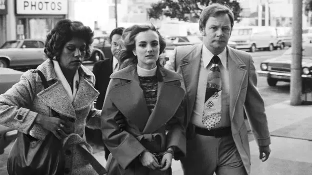 Patty Hearst fue arrestada en 1975, tras más de un año prófuga.