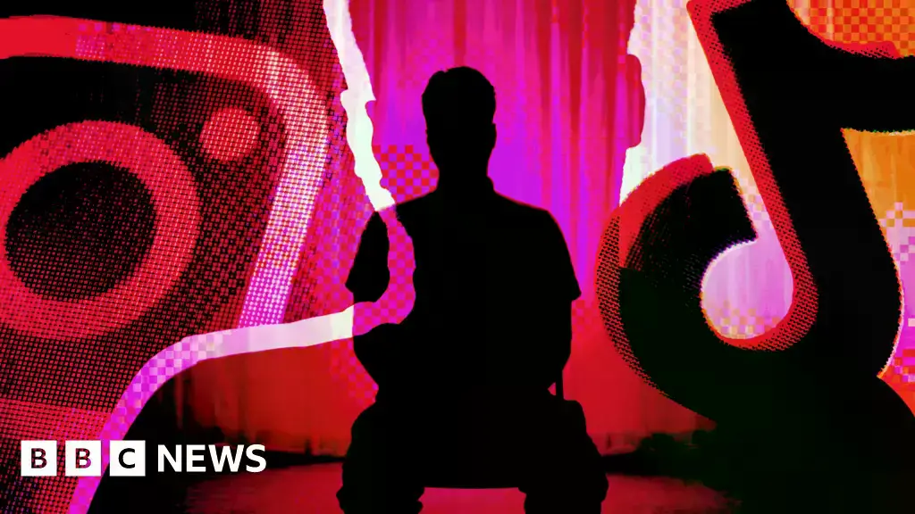 Ilustración de un algoritmo de redes sociales mostrando contenido.