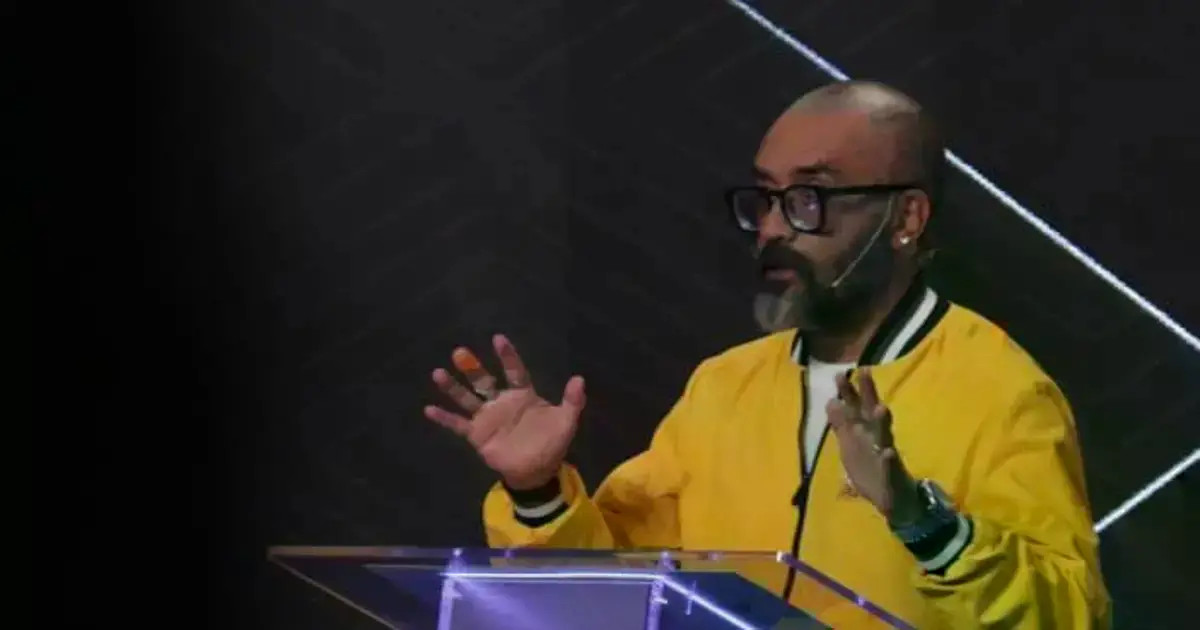 Carlos Rivero participó del debate de candidatos a la Alcaldía de La Paz.