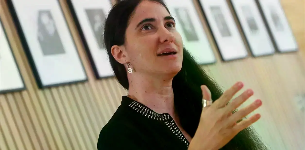 La bloguera y periodista cubana Yoani Sánchez.