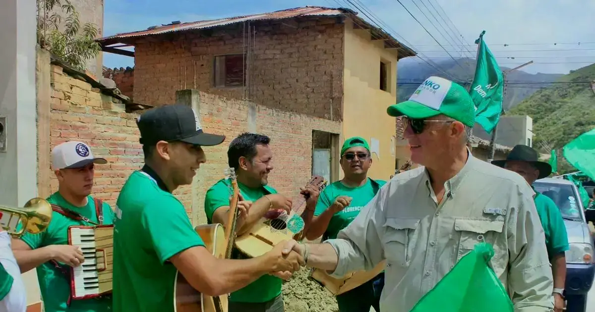 Branko Marinkovic estuvo en la zona de los Valles