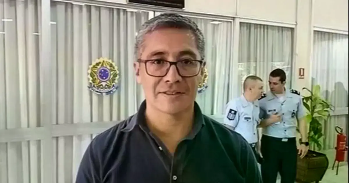 El ministro Gabriel Espinoza en Brasil.