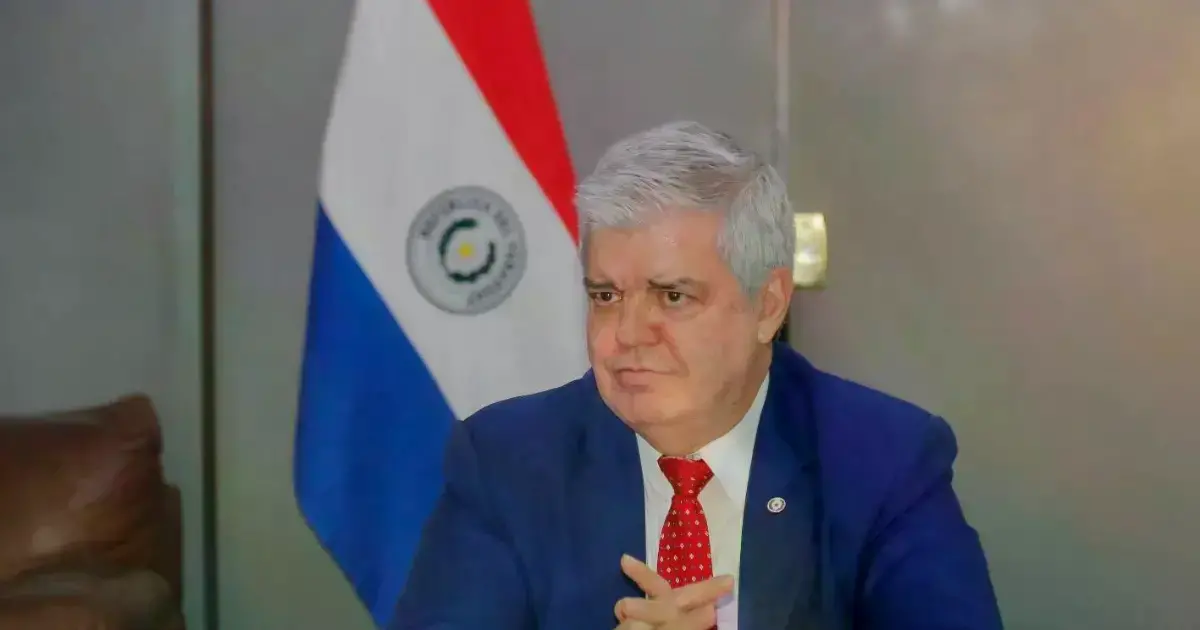 Enrique Riera, ministro del Interior de Paraguay.
