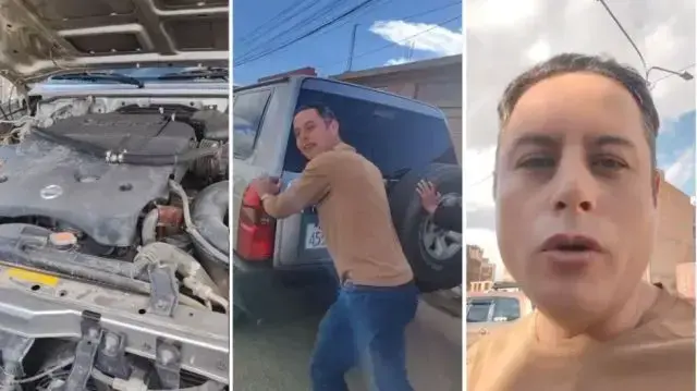 Capturas del video publicado por el vicepresidente Edmand Lara.