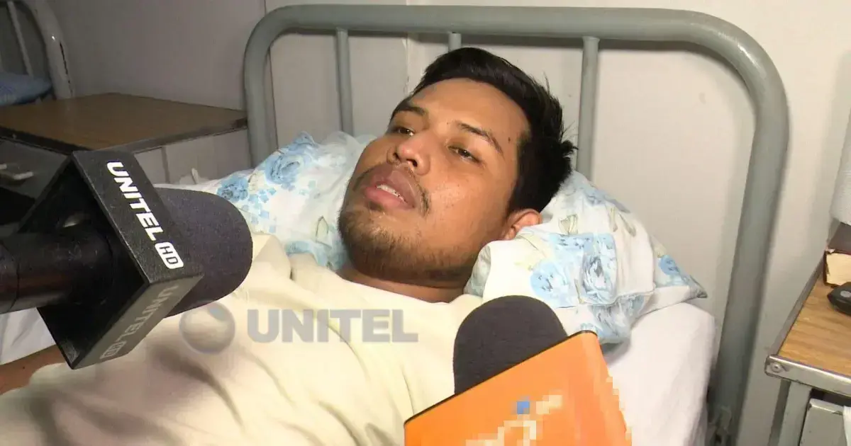 El paciente sigue internado