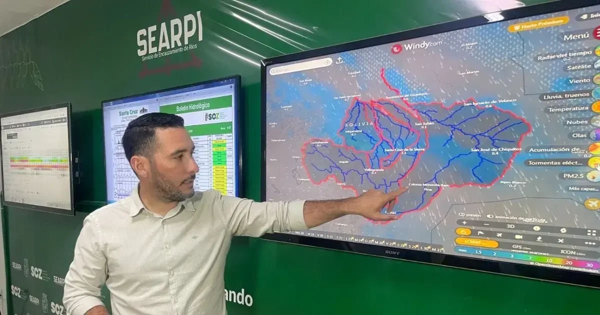 La Gobernación de Santa Cruz atiende las emergencias por crecidas.
