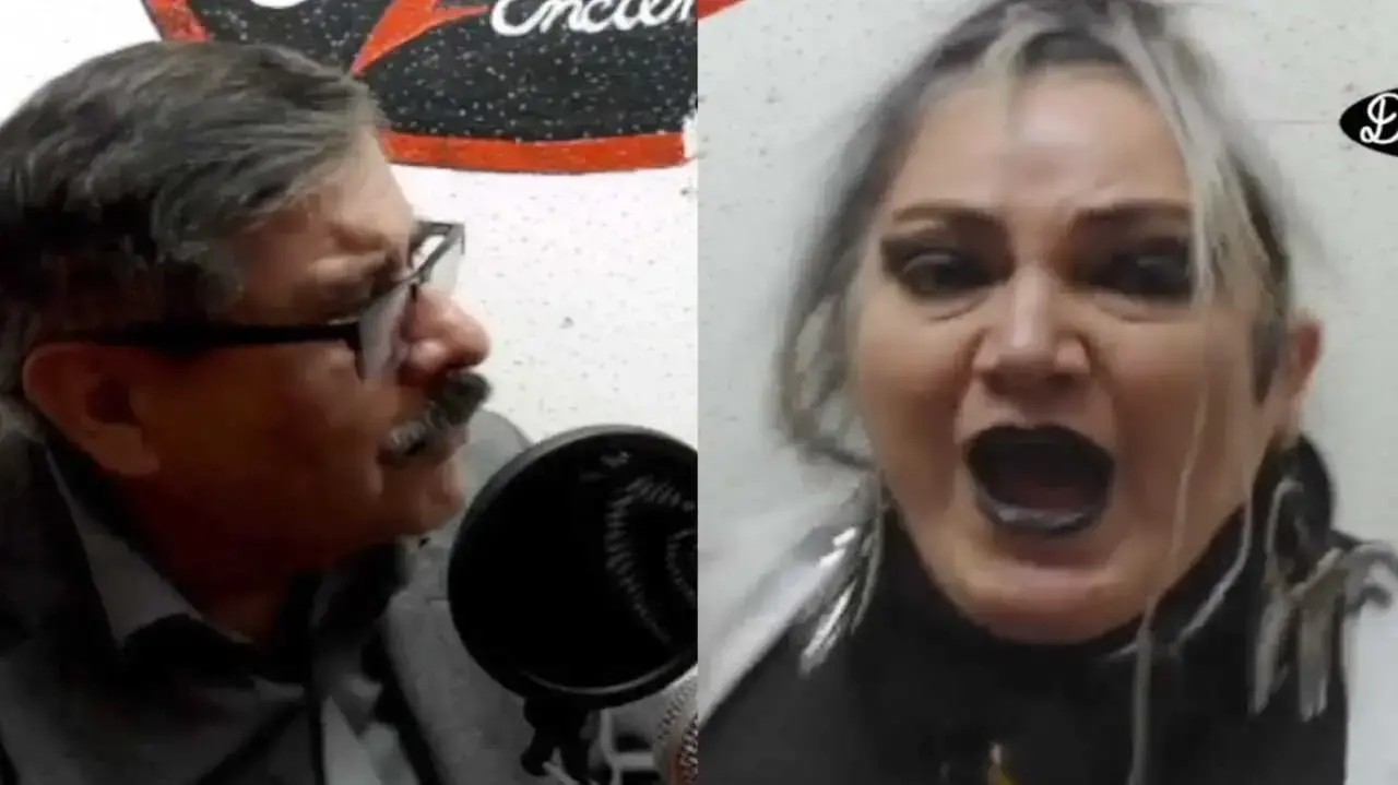 Waldo Albarracín y María Galindo.