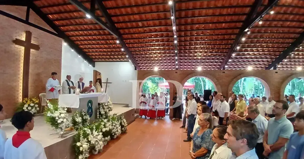 Inauguración de la Capilla ‘Inmaculada Concepción’ en Monte de La Grandiosa.