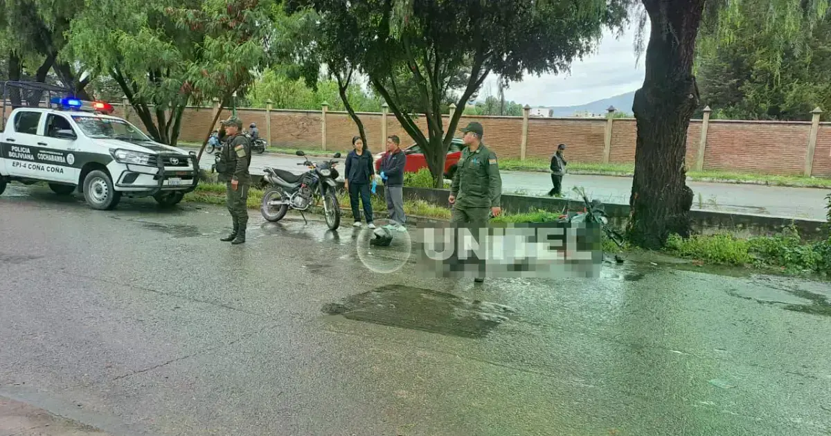 La víctima falleció tras el impacto