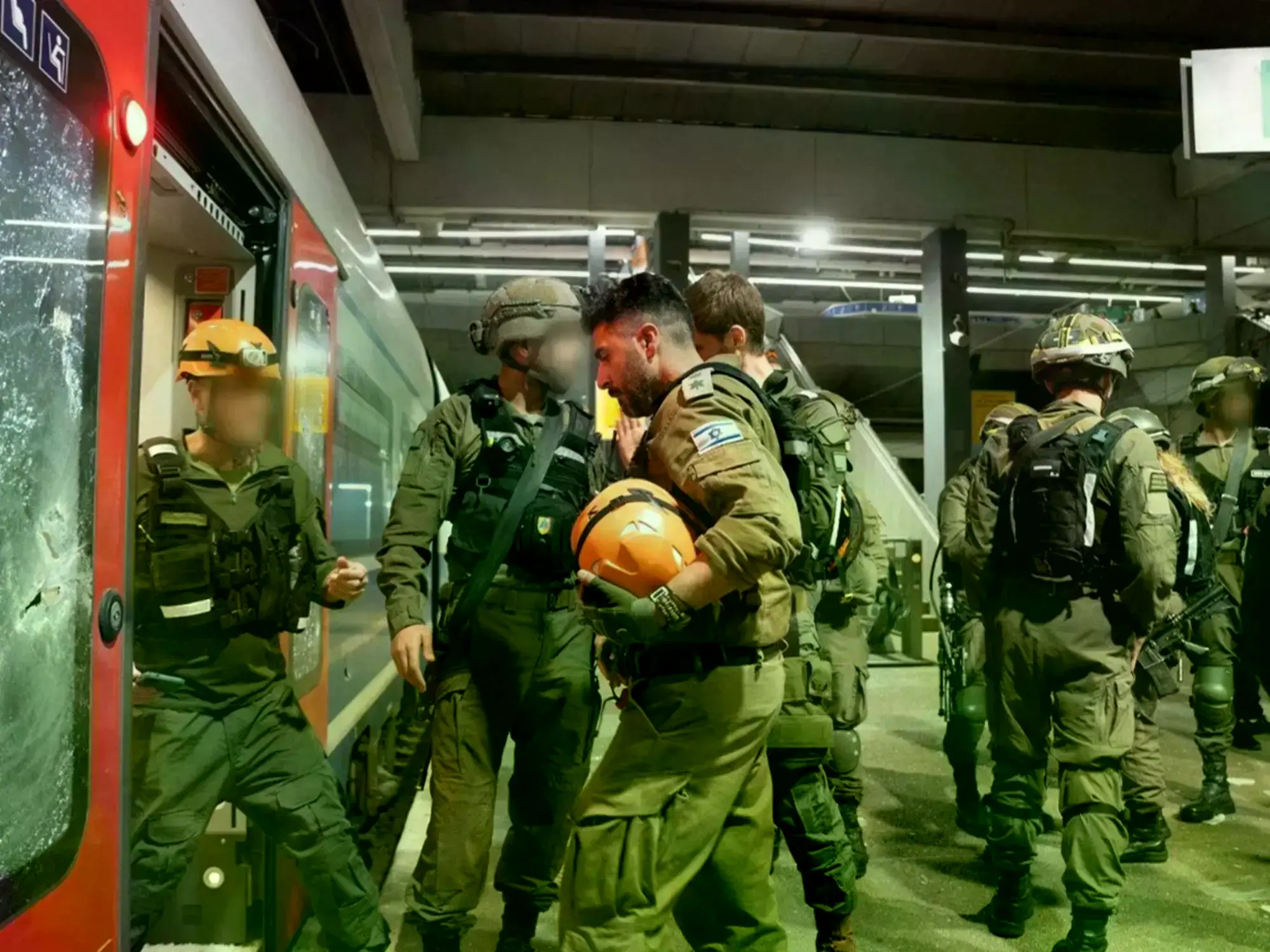 Misiles iraníes sobre Tel Aviv.