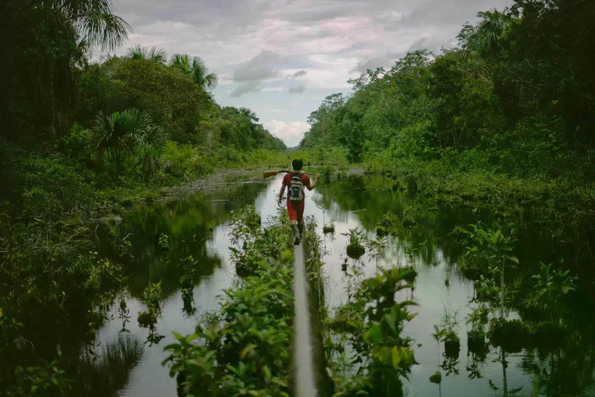 Oleoducto en territorio Wampis, departamento de Amazonas.