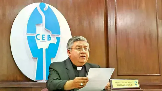 El vocero de los obispos católicos.