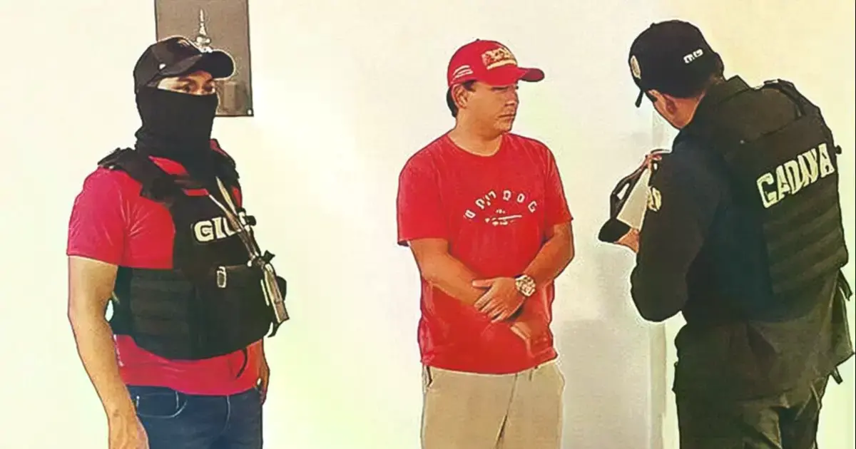 Marcelo Arce Mosqueira, el hijo mayor del último presidente de la era del MAS, fue capturado ayer.