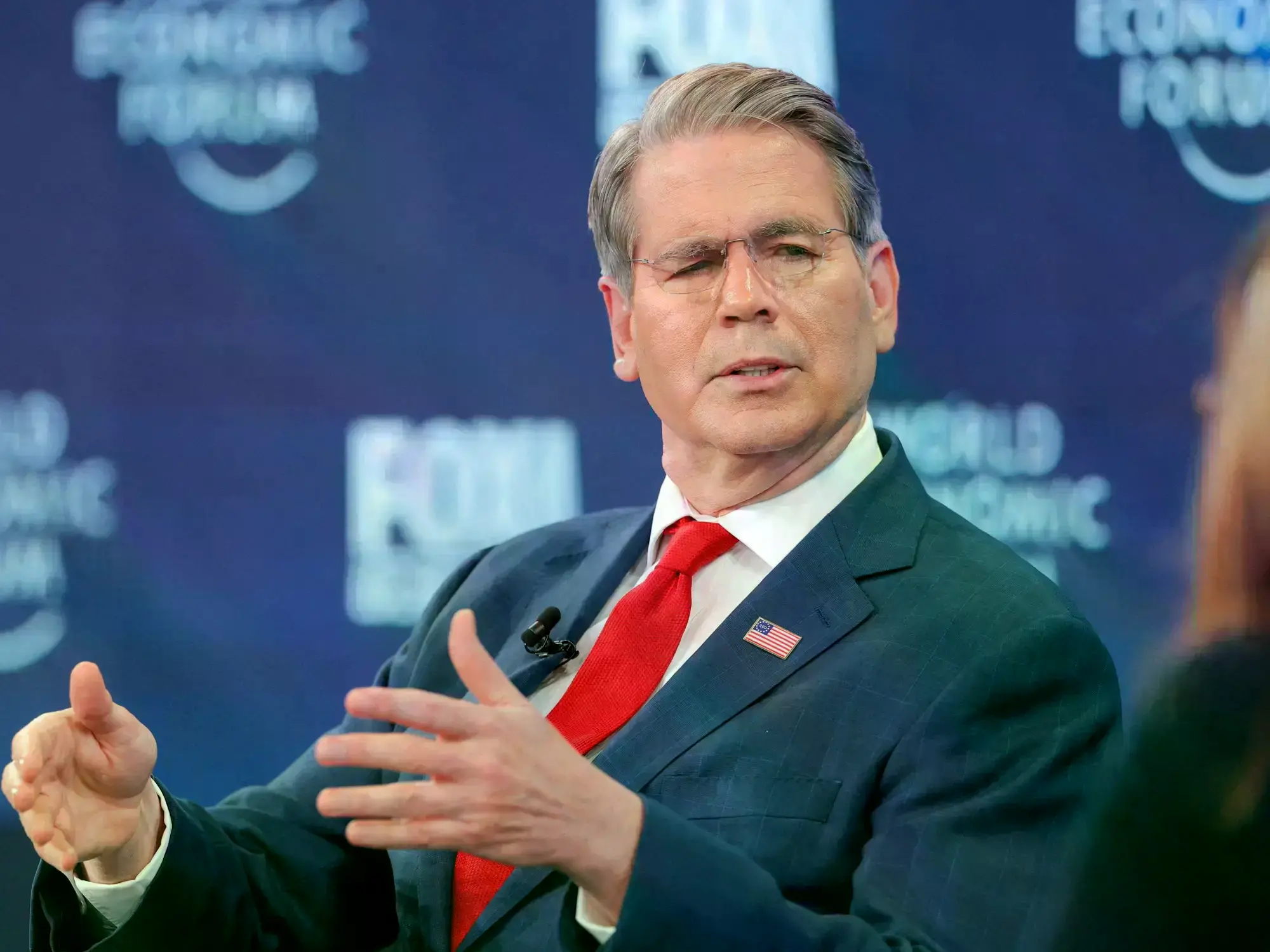 El secretario del Tesoro estadounidense, Scott Bessent.