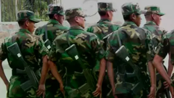 Imagen referencial de un soldado.