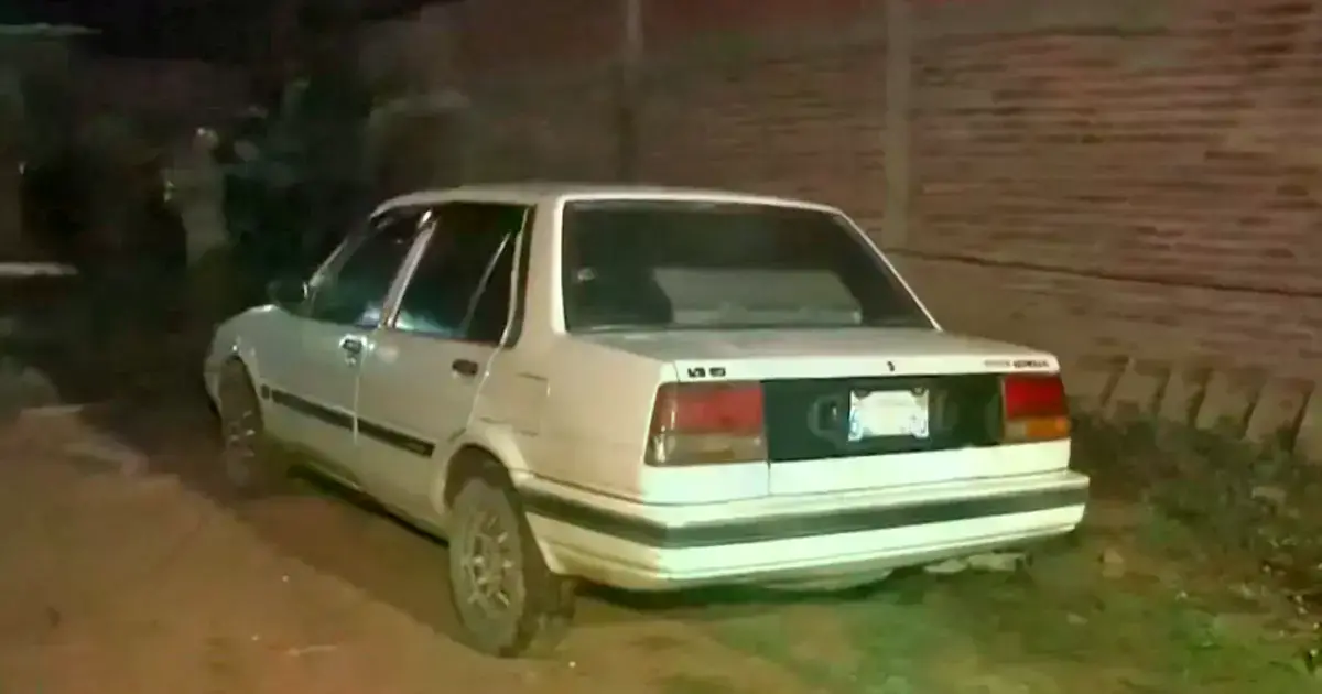 El vehículo fue recuperado por Diprove.