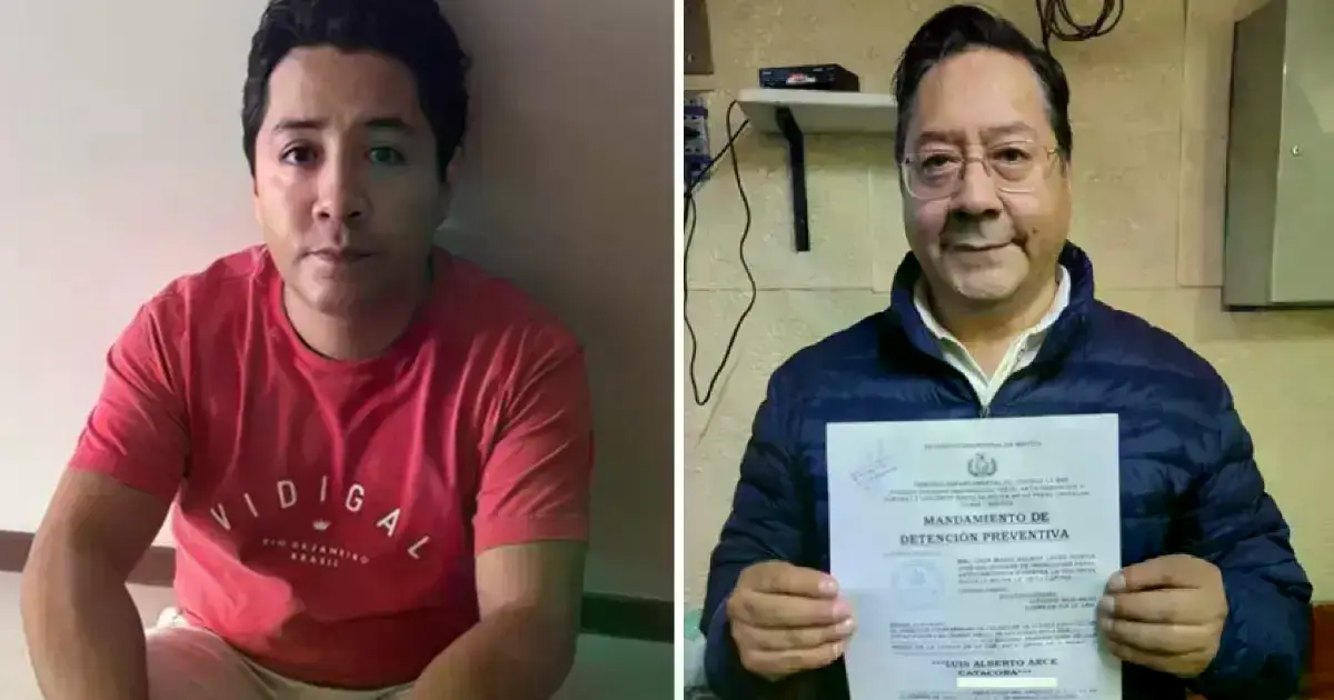 Marcelo Arce, aprehendido la tarde del miércoles.