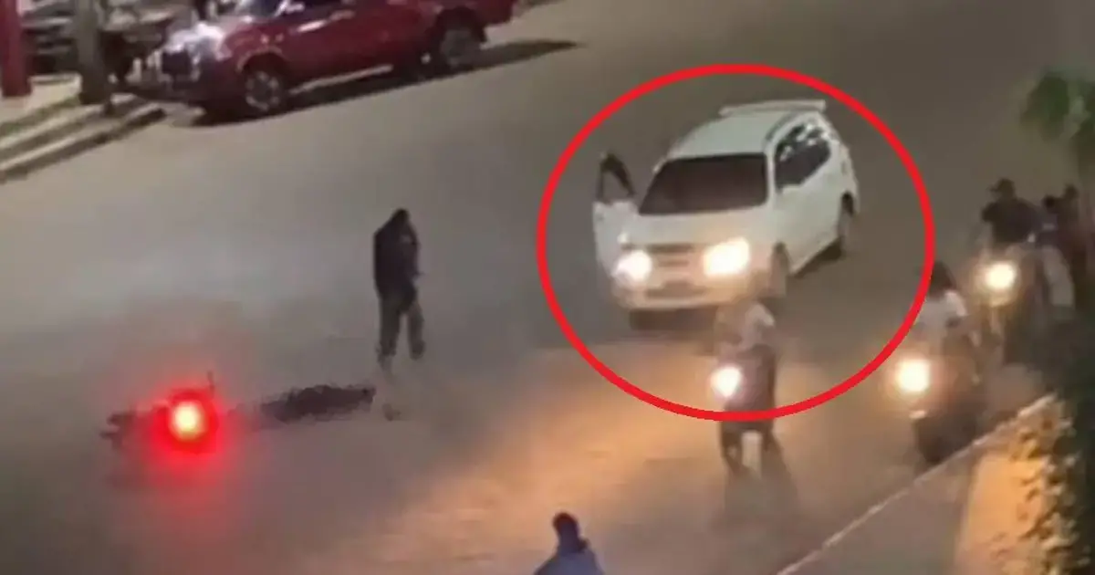 Captura de video del ataque en Guayaramerín.