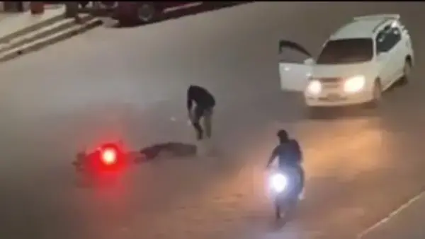 Plaza principal de Guayaramerín tras el asesinato.