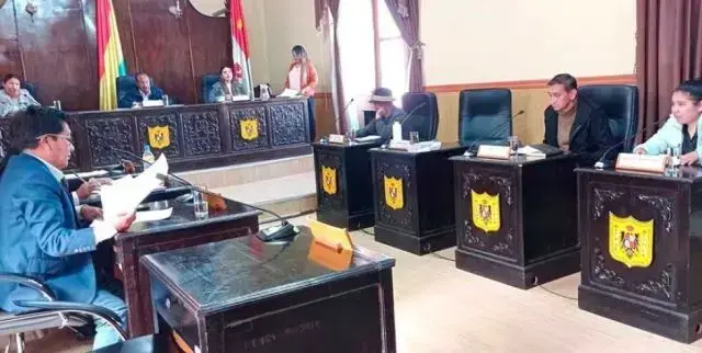 El Concejo Municipal de Potosí.
