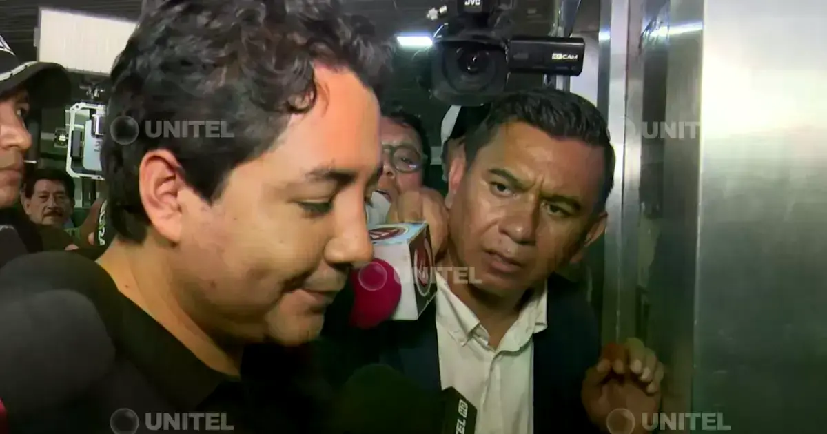 Marcelo Arce se presenta a su audiencia de medidas cautelares