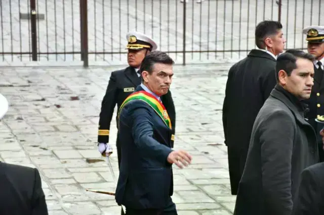 Los actos por el Día del Mar en La Paz.