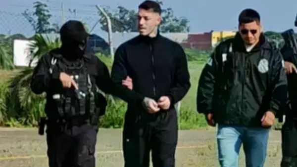 Sebastián Marset en una comparecencia judicial.