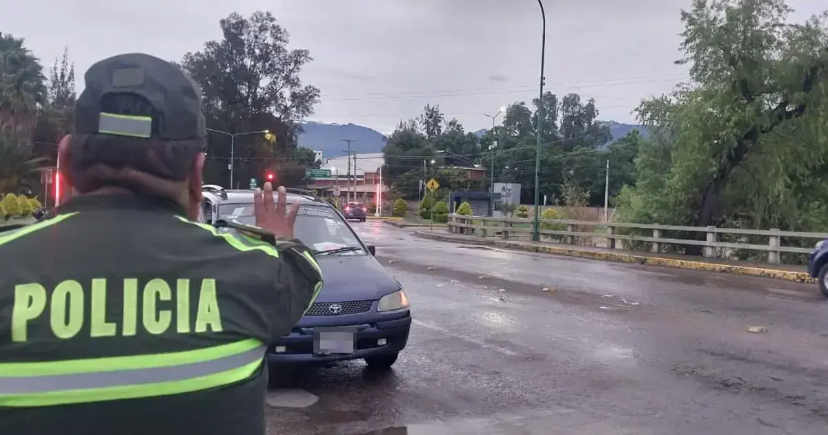Controles en el puente Huayna Kapac