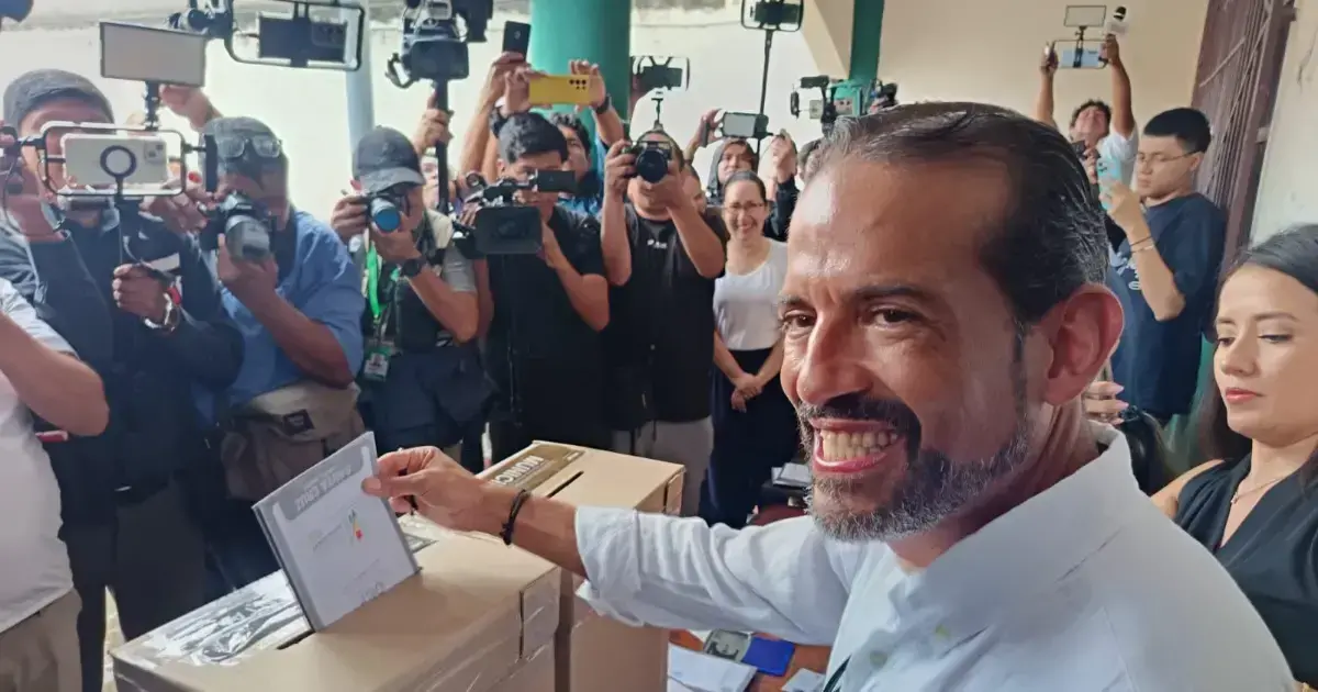 Luis Fernando Camacho, candidato a la Gobernación cruceña