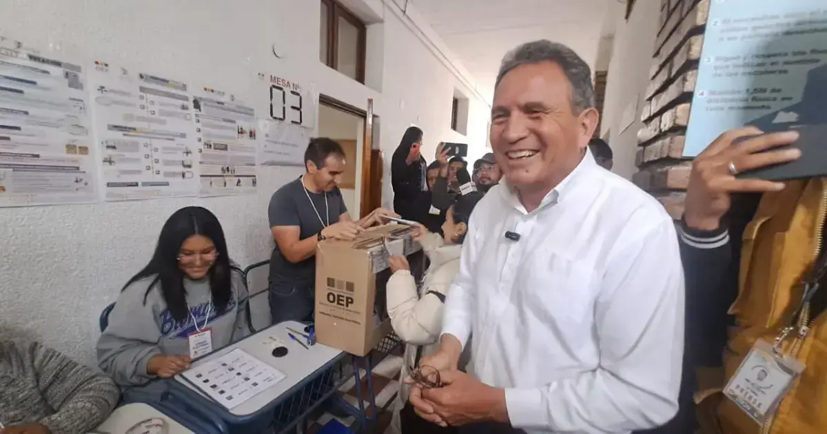 Javier Bellot, candidato a la Alcaldía de Cochabamba