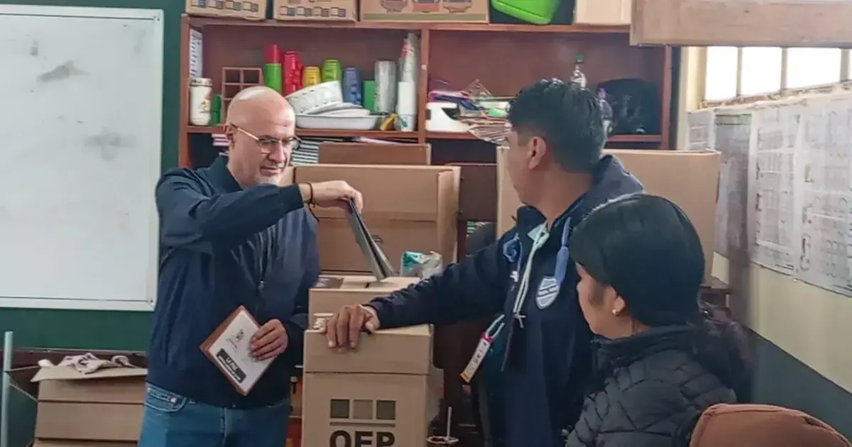 José Luis Lupo, ministro de la Presidencia de Bolivia.