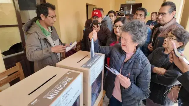 Bolivia acudió a las urnas este domingo.