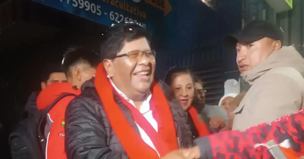 Eliser Roca, nuevo alcalde de El Alto.