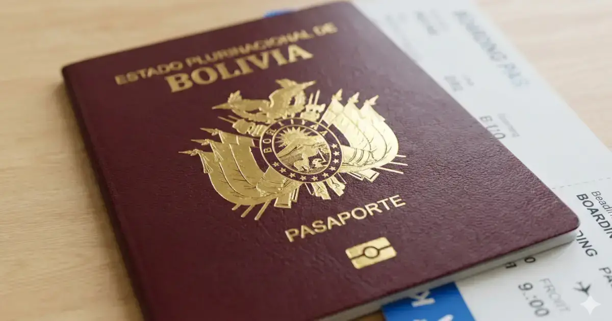 Pasaporte boliviano