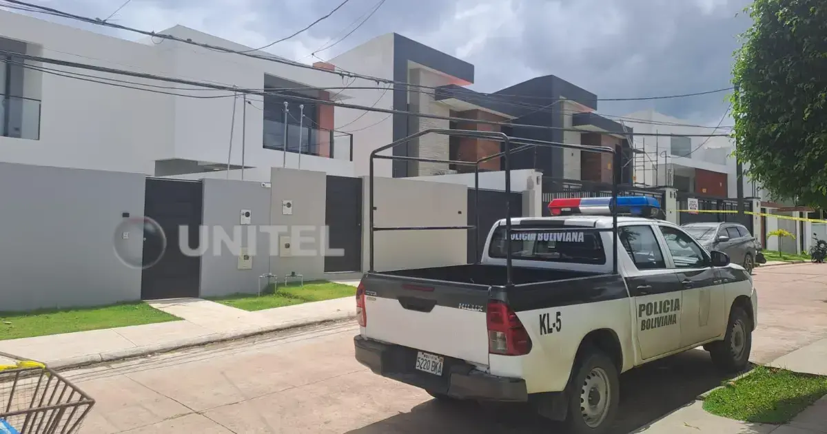 La casa secuestrada está en la zona del Urubó, en Santa Cruz.