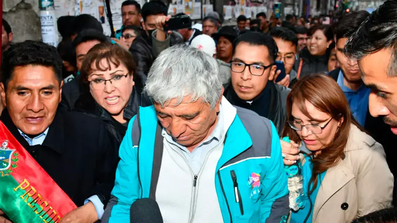 Iván Arias, alcalde de La Paz.
