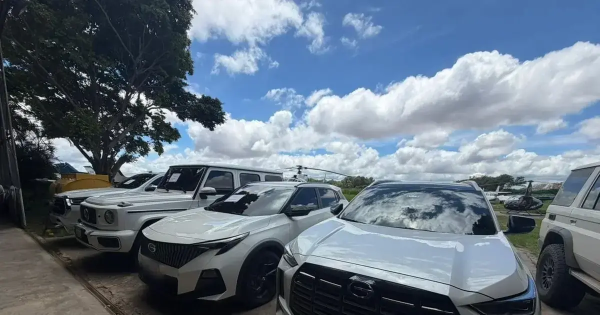 Vehículos secuestrados a Marset