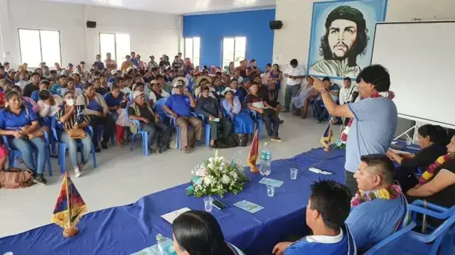 Un anterior encuentro de las Federaciones del Trópico de Cochabamba.