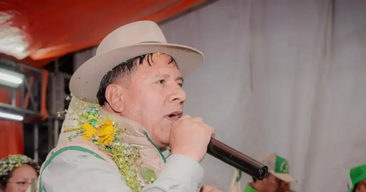 Williams Roger Cervantes Beltrán, el alcalde electo de Potosí.