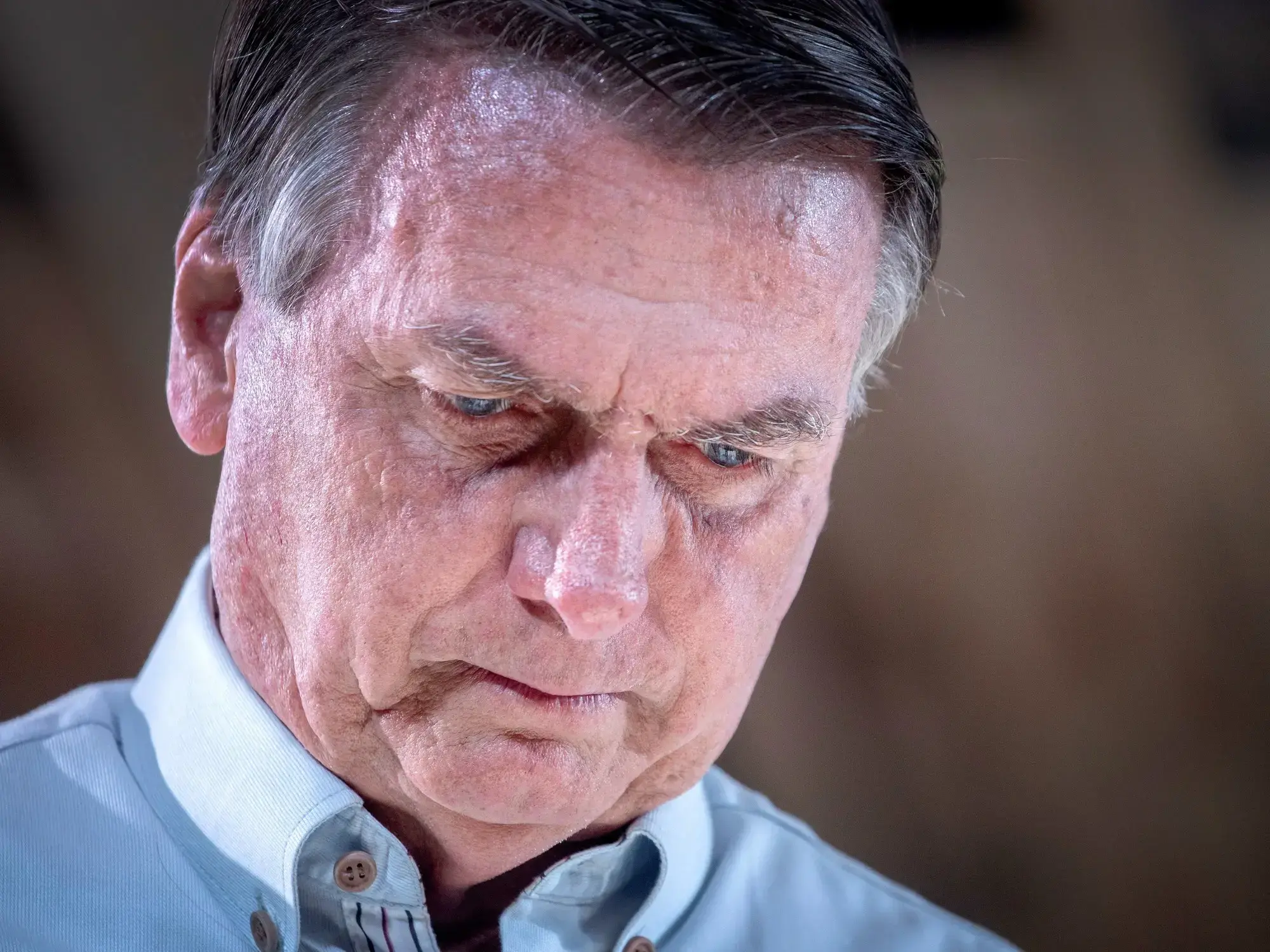 El ex presidente de Brasil Jair Bolsonaro estuvo internado por una neumonía.